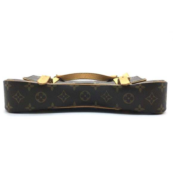 LOUIS VUITTON Authentic Brown Monogram Canvas Backpack main image 7